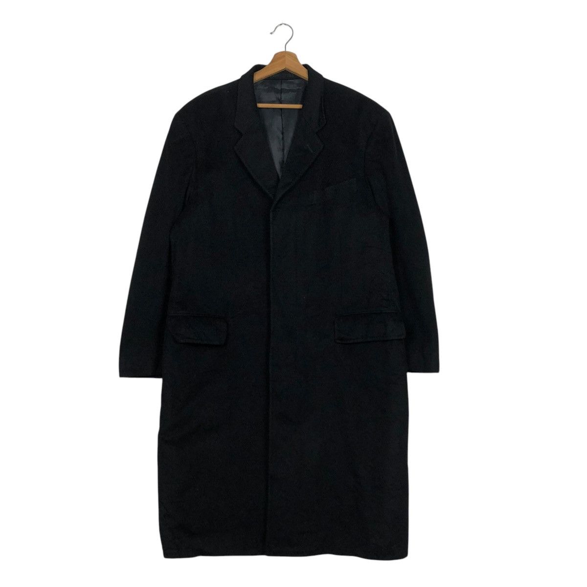 Japanese Brand 🔥VINTAGE WOOL LONG JACKET VALENTINO RUDY ISSEY MIYAKE Size US M / EU 48-50 / 2 - 3 Thumbnail