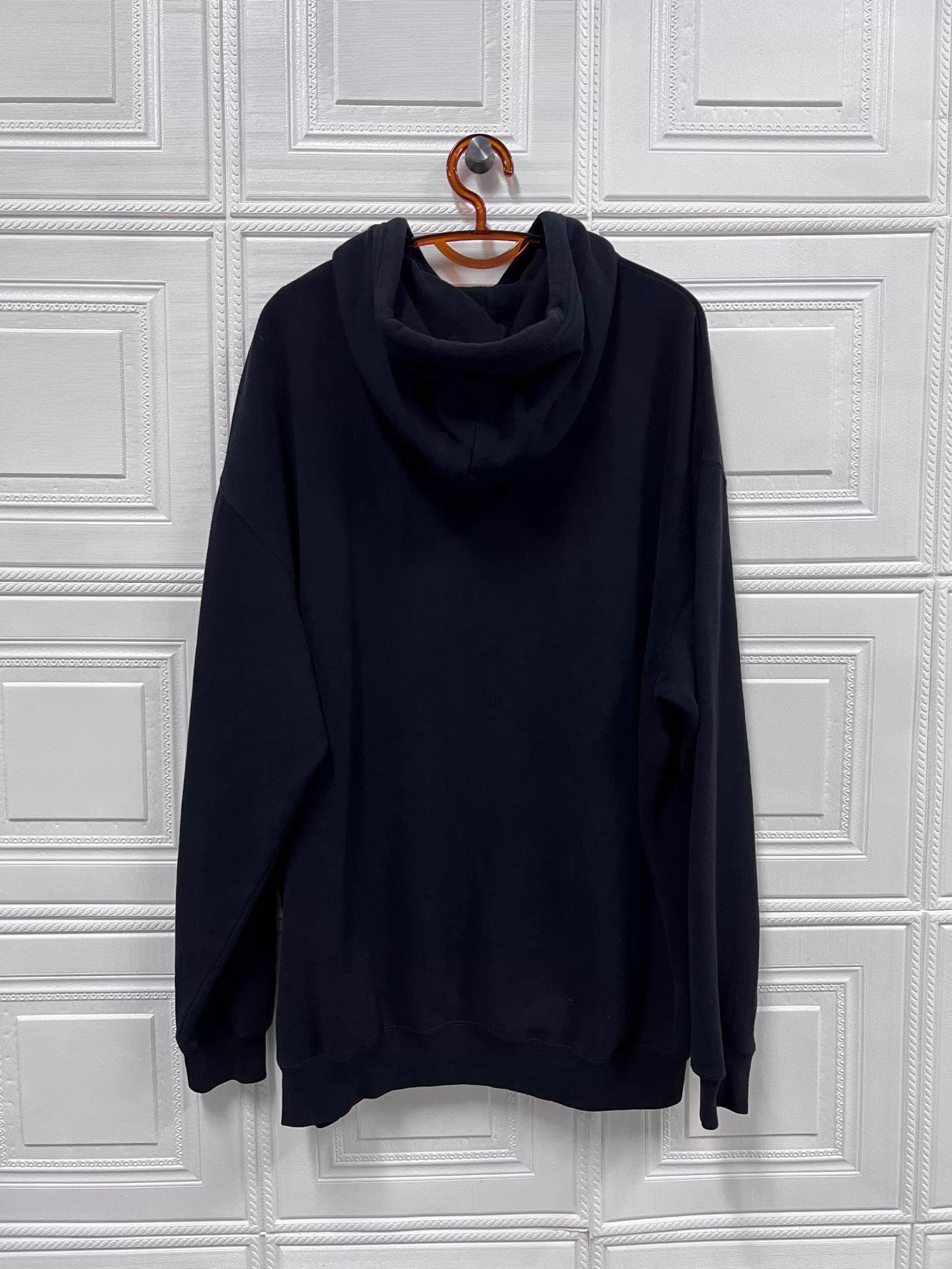 Balenciaga Balenciaga Embroidered Double B Oversized Hoodie XS Size XS / US 0-2 / IT 36-38 - 2 Thumbnail
