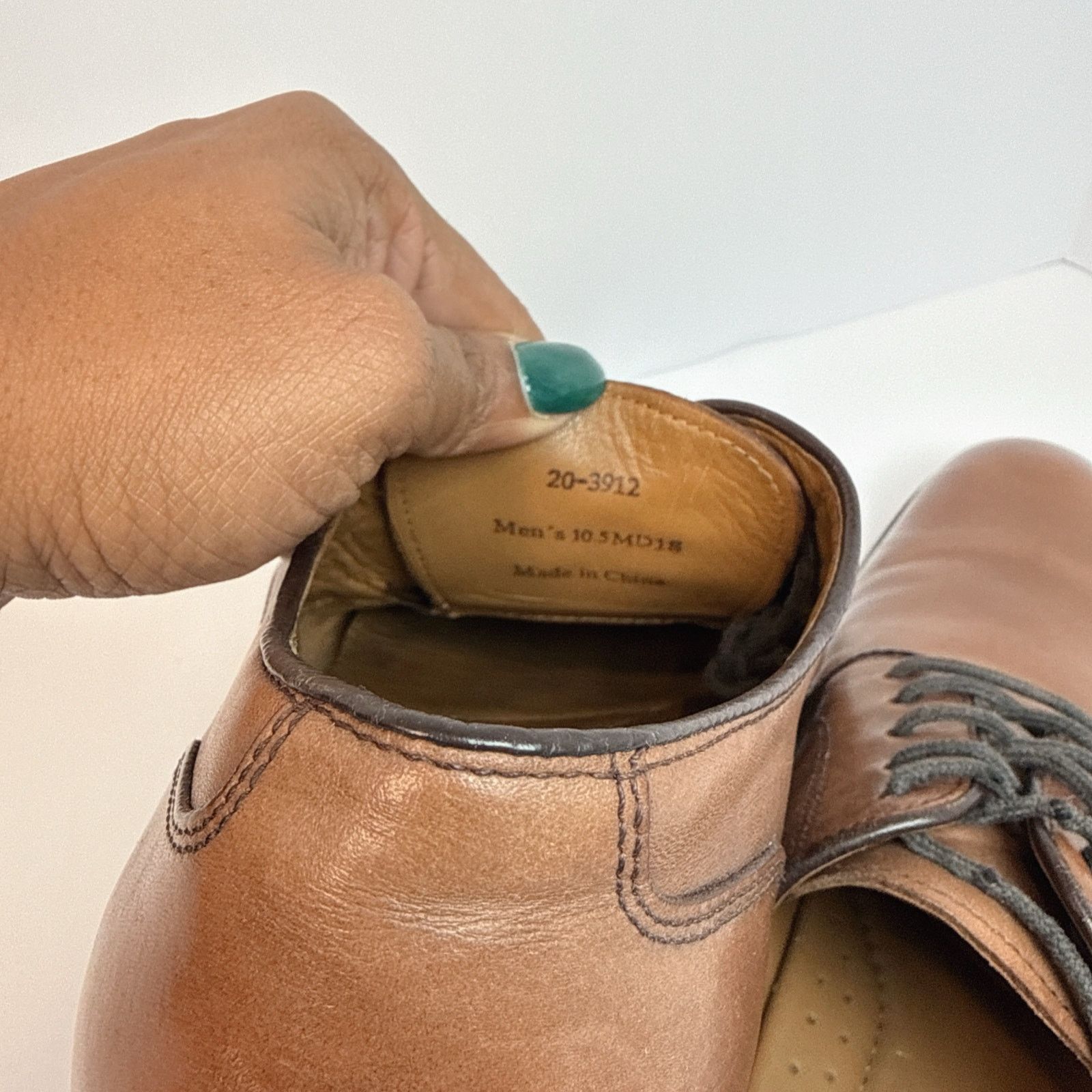Johnston & Murphy Johnston & Murphy Reeve Plain Toe | Brown | 10.5 Size US 10.5 / EU 43-44 - 7 Thumbnail
