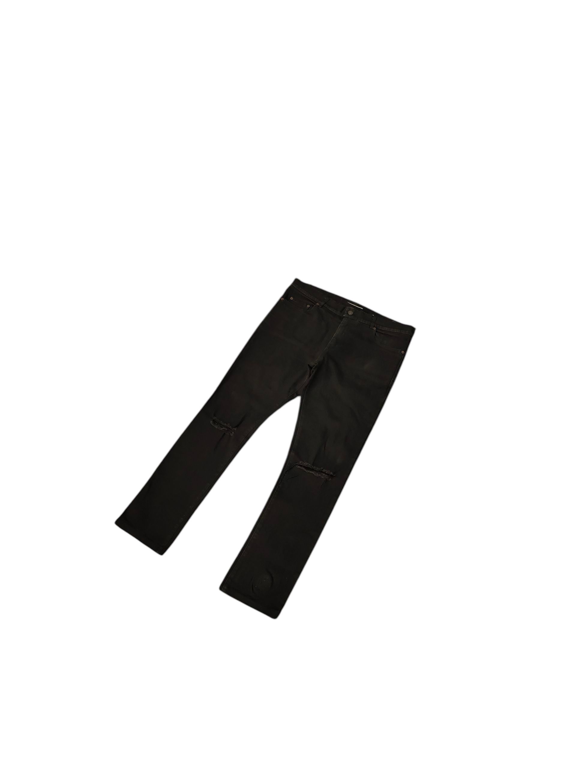 Saint Laurent Paris Saint Laurent Paris Distress Knee Skinny Jeans D02 M/SK-LW Size US 34 / EU 50 - 2 Thumbnail