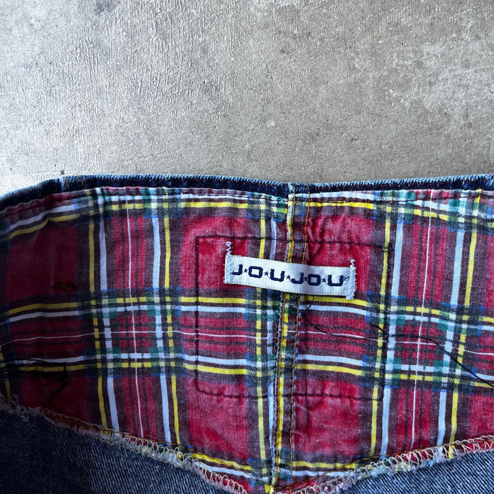 Vintage Vintage Joujou High-Waisted Jeans Women 11/12 Blue 00S 30X27 Size US 30 / EU 46 - 4 Thumbnail