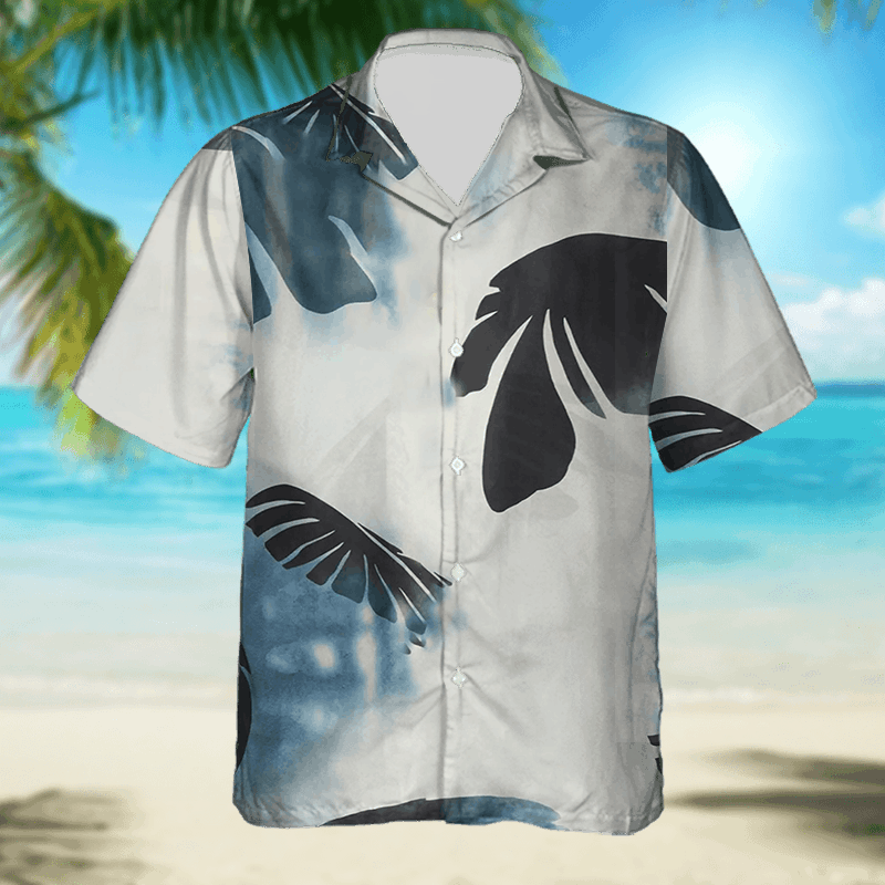 Designer × Vintage Palm-Printed Shirt | Relaxed Island Style Size US L / EU 52-54 / 3 - 3 Thumbnail