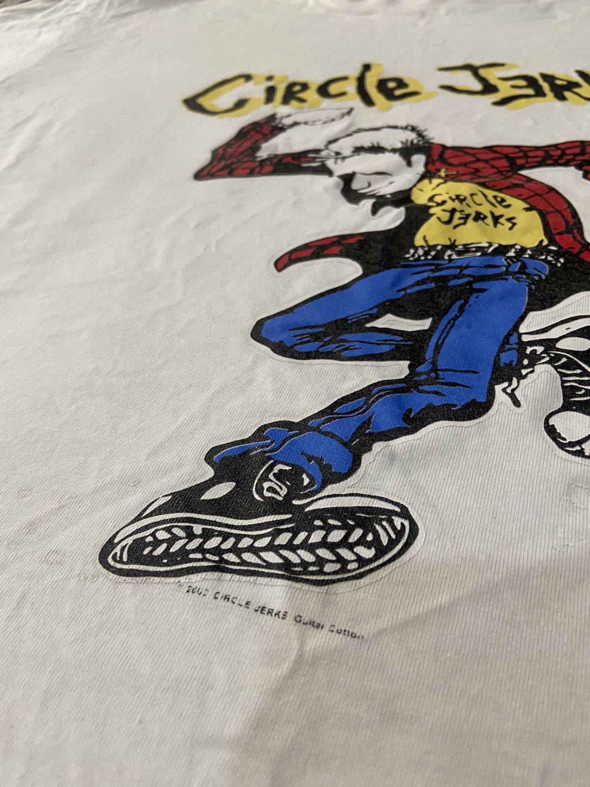 Band Tees × Vintage VINTAGE CIRCLE JERKS PUNK BAND TEE Size US L / EU 52-54 / 3 - 4 Thumbnail
