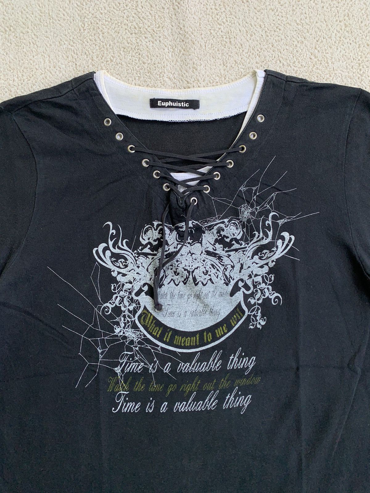 Beauty Beast × If Six Was Nine × Japanese Brand Euphuistic Poem Rock Tshirt Size US L / EU 52-54 / 3 - 2 Thumbnail