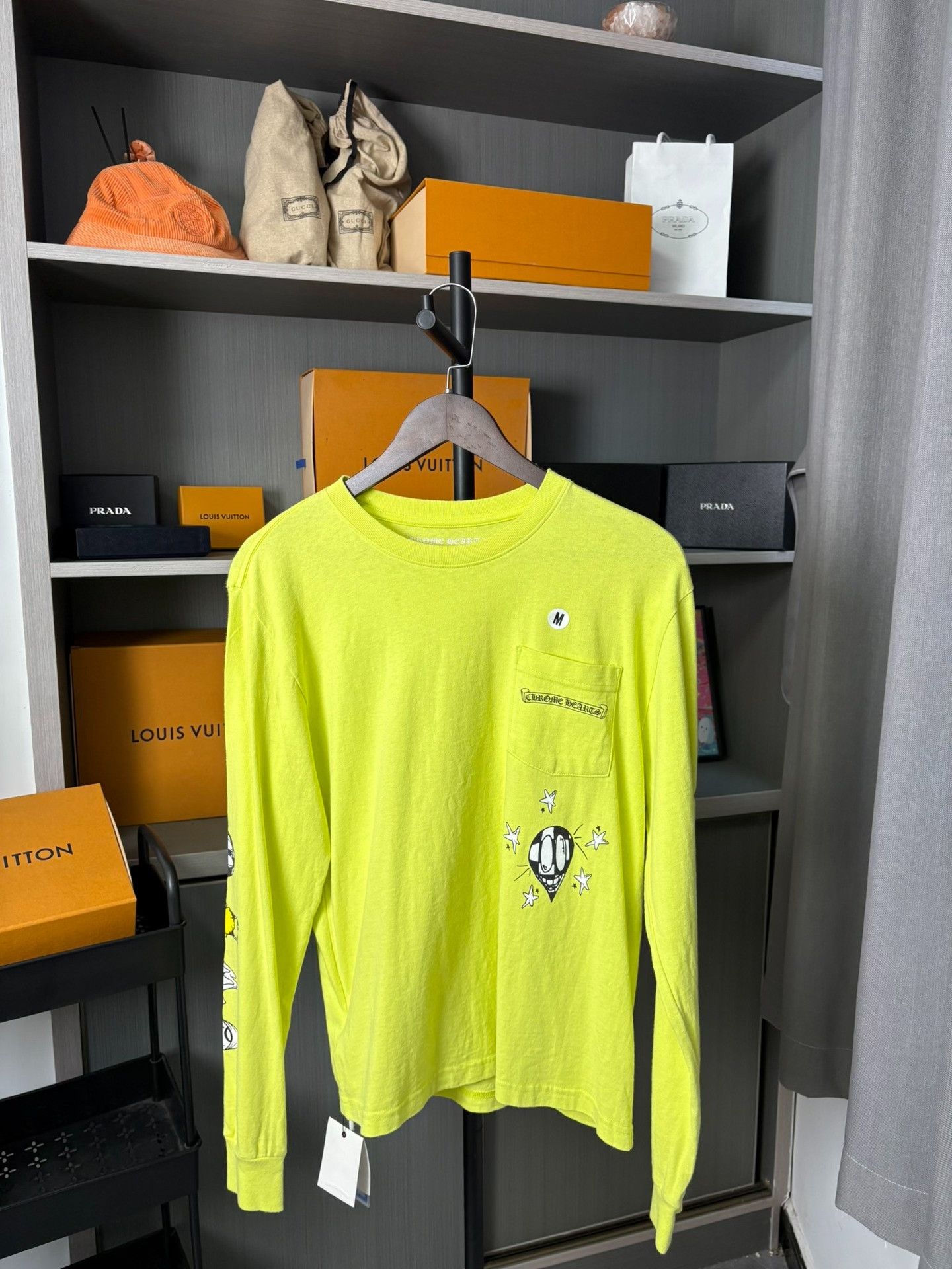 Chrome Hearts Chrome Hearts Collab Green Hoodie M Men Size US M / EU 48-50 / 2 - 1 Thumbnail