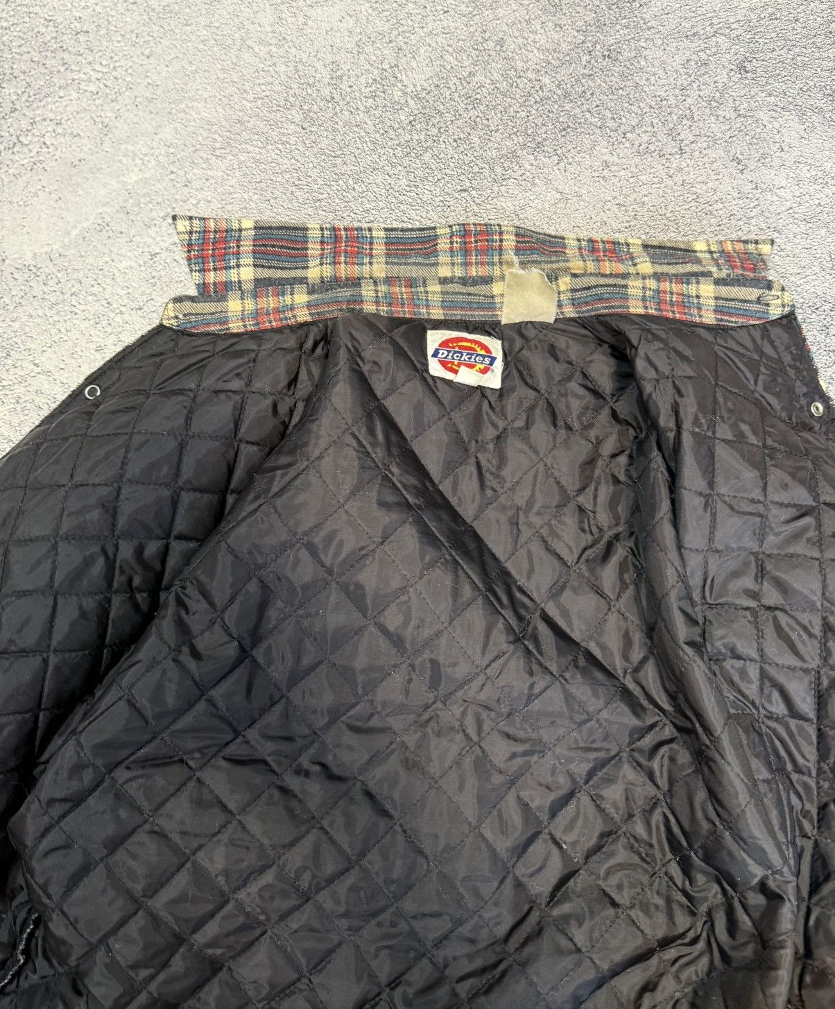 Dickies Vintage Dickies Flannel Shirt Jacket Quilted Lined Mens L Size US L / EU 52-54 / 3 - 22 Thumbnail