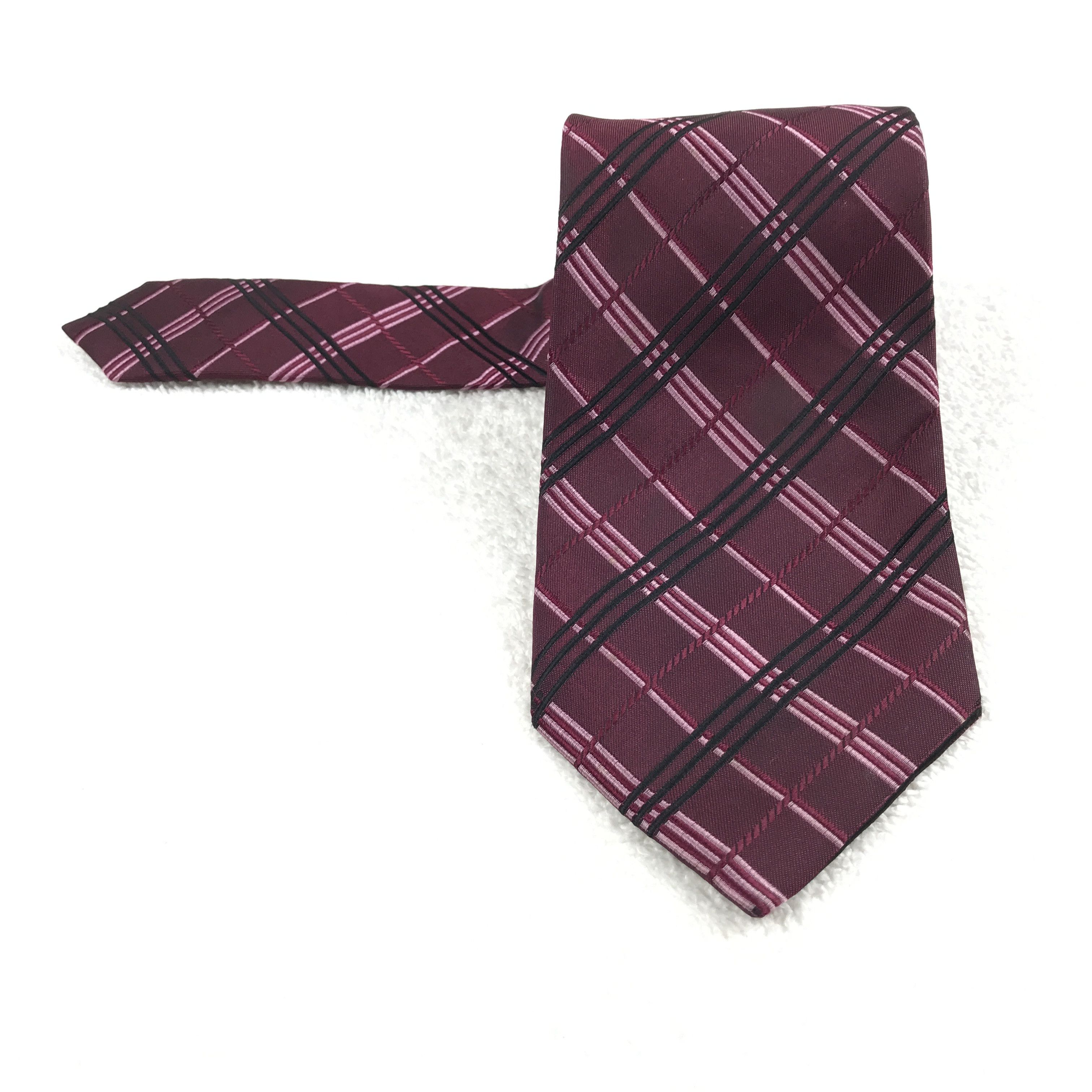 Designer × Vintage Vintage Alfredo Beretta Silk Necktie Size ONE SIZE - 1 Thumbnail
