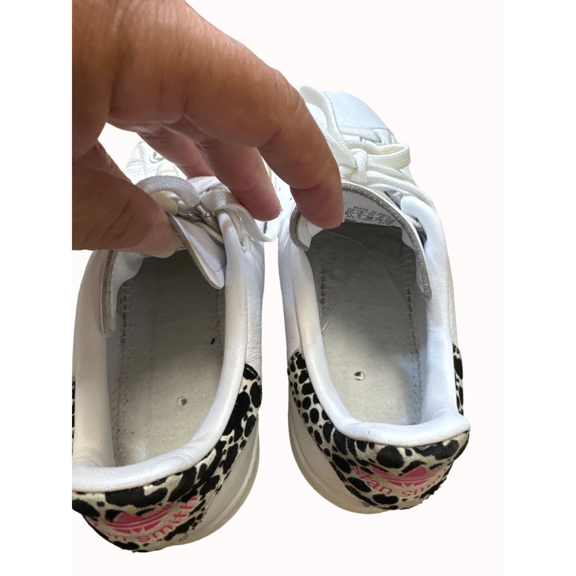 Adidas Adidas Stan Smith Leopard print women’s white shoe sneakers Size US 6.5 / IT 36.5 - 11 Thumbnail