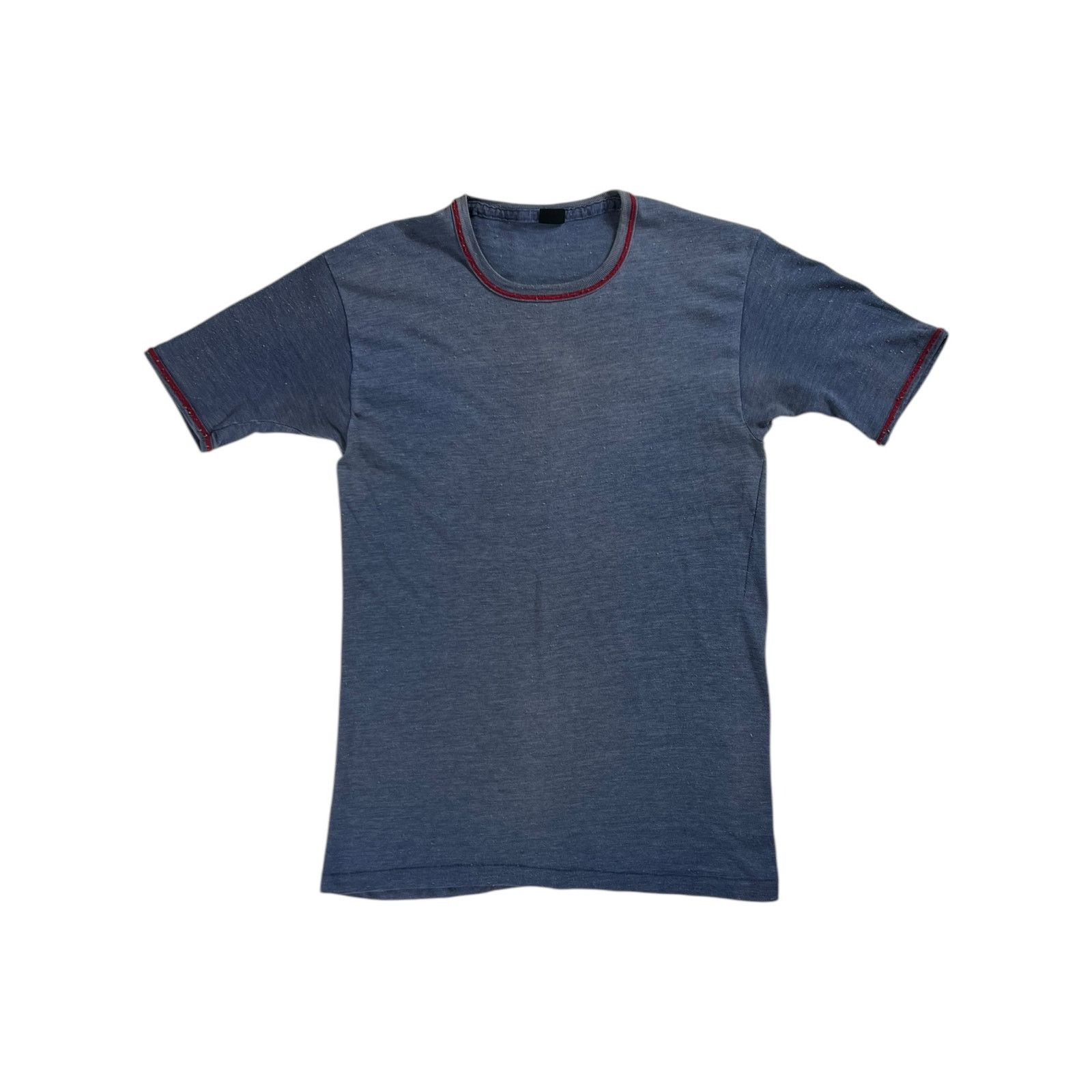 Vintage Vintage 1970s faded blue blank tee (M) Size US M / EU 48-50 / 2 - 1 Thumbnail