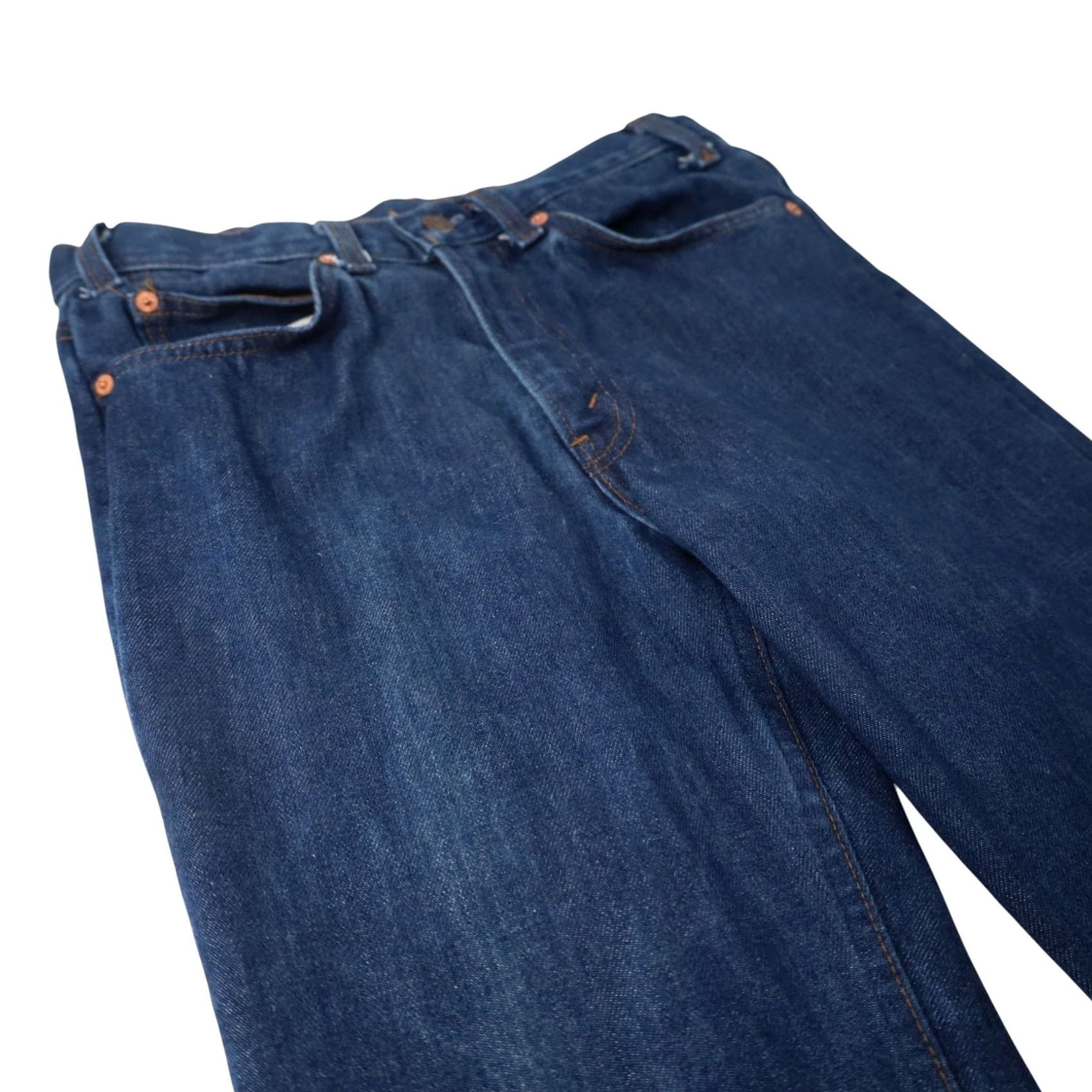 Denime VINTAGE Levis 517 Orange Tab Boot Cut Denim Jeans Shirt - 30x30 Blue Mens Size US 30 / EU 46 - 5 Thumbnail