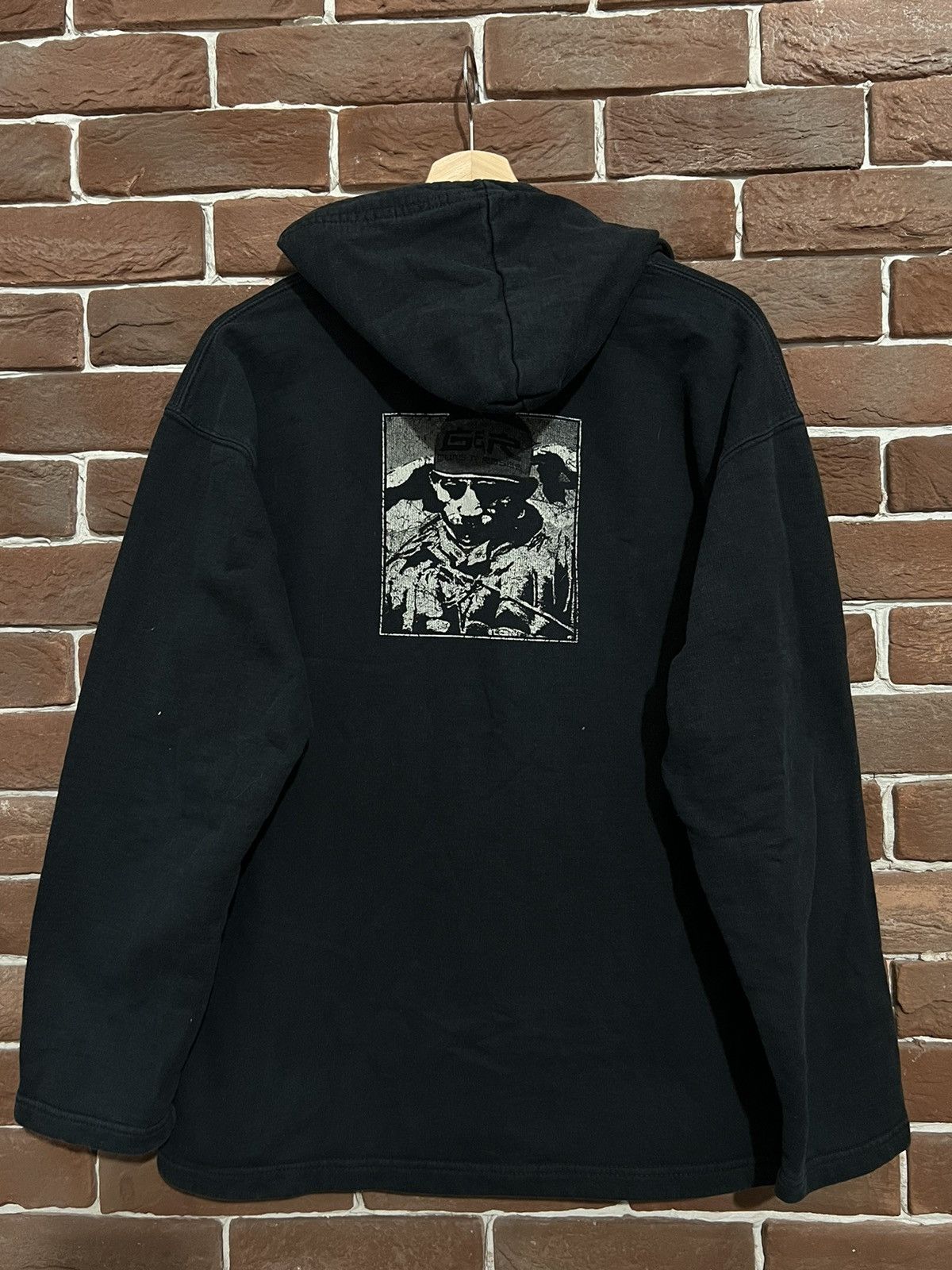 Band Tees Rare Vintage 90s Guns N Roses Rock Band Hoodie Axl Rose Hype Size US L / EU 52-54 / 3 - 2 Thumbnail