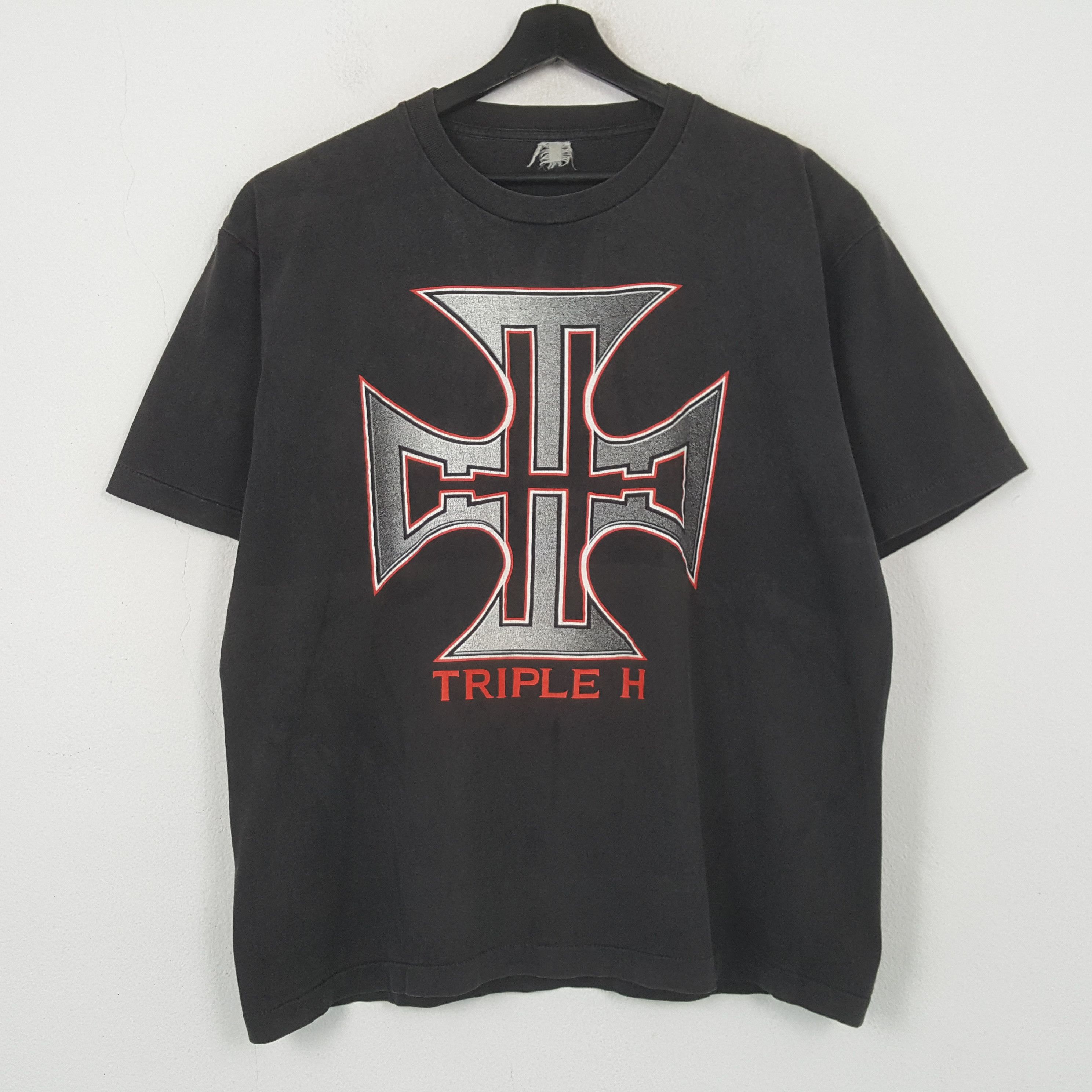 WWE WWE Triple H Vintage Tshirt RR27 Size US XL / EU 56 / 4 - 1 Thumbnail