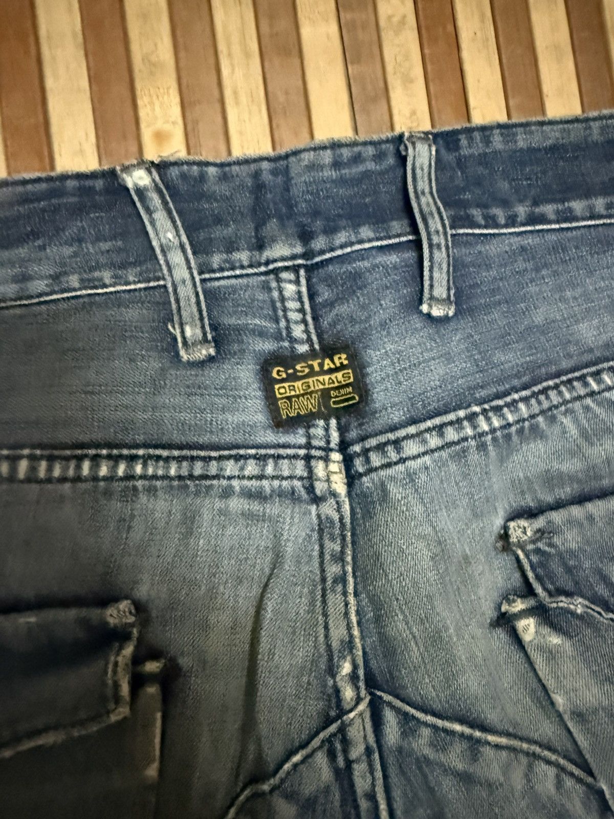 G-Star G-Star Denim Carpenter Pants / Streetwear / Multipocket W34 Size US 34 / EU 50 - 10 Thumbnail