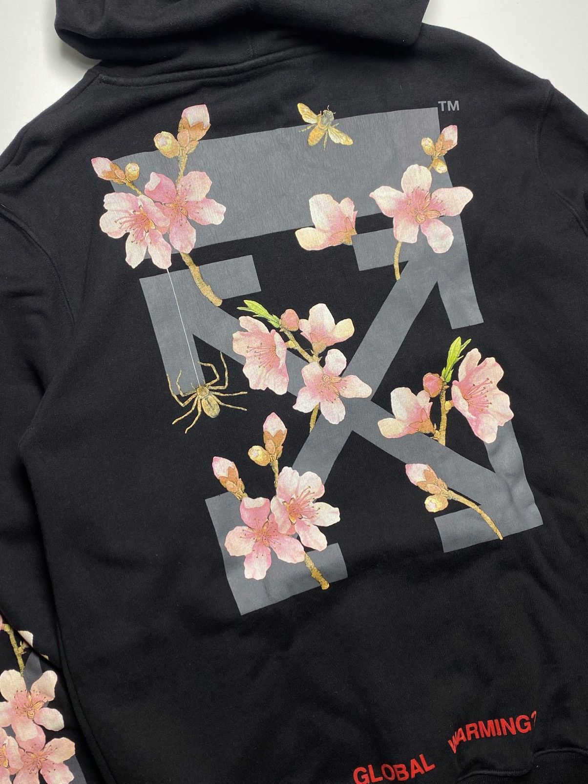 Off-White Off White - Sakura Hoodie Size US XS / EU 42 / 0 - 5 Thumbnail