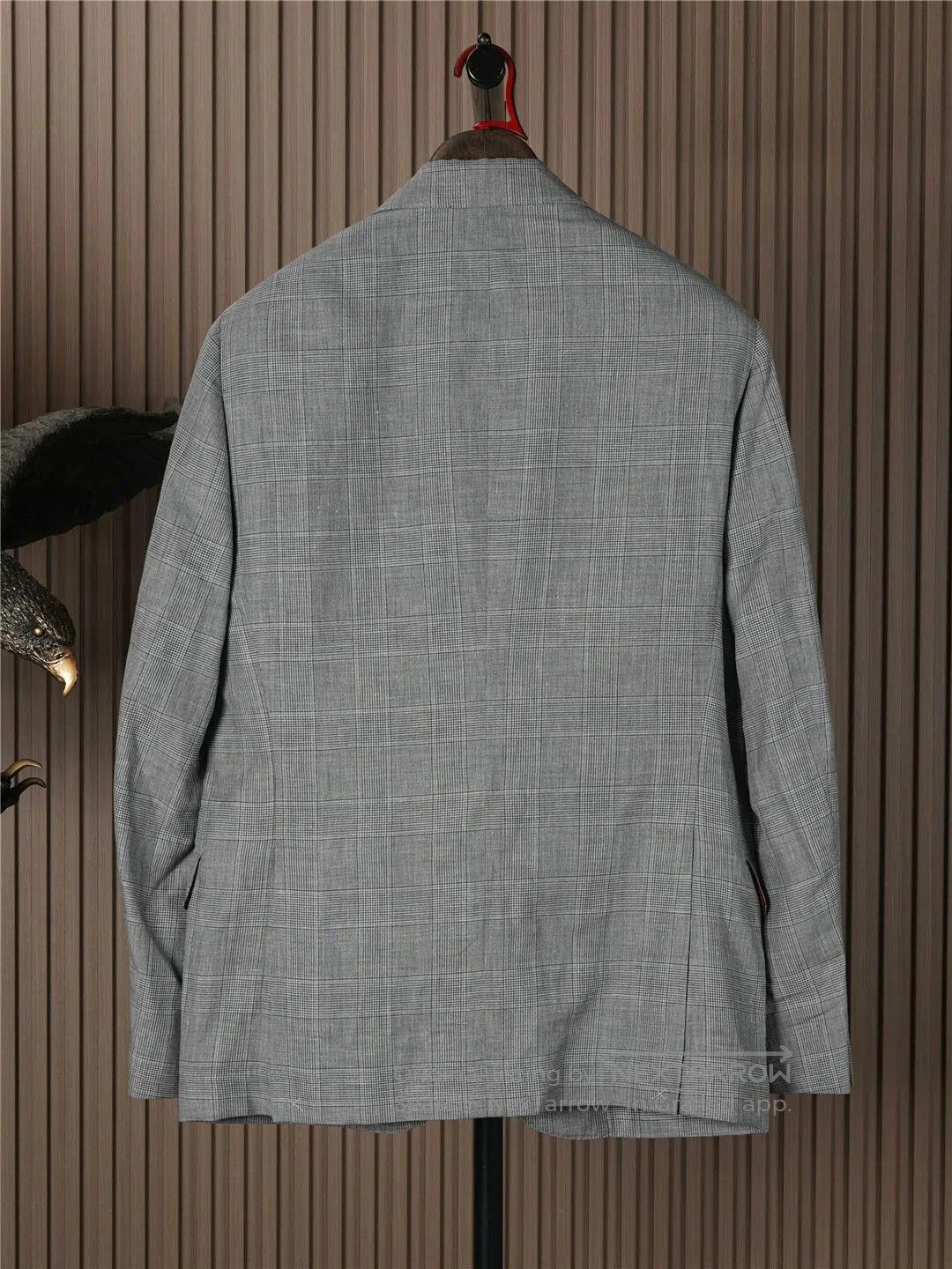 Brunello Cucinelli Brunello Cucinelli Men's Gray Plaid Suit. Size US M / EU 48-50 / 2 - 3 Thumbnail