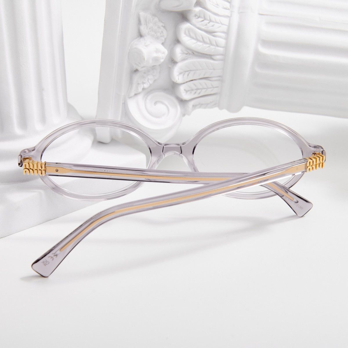 Miu Miu MIU MIU 0MU 01XV 12W1O1 GLASSES Size ONE SIZE - 7 Thumbnail
