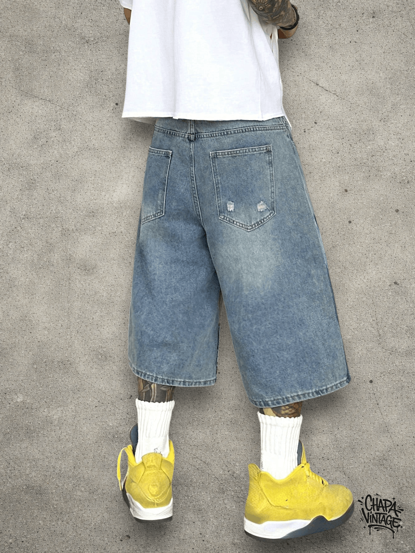 Jean Denim blue jorts Size US 32 / EU 48 - 2 Thumbnail