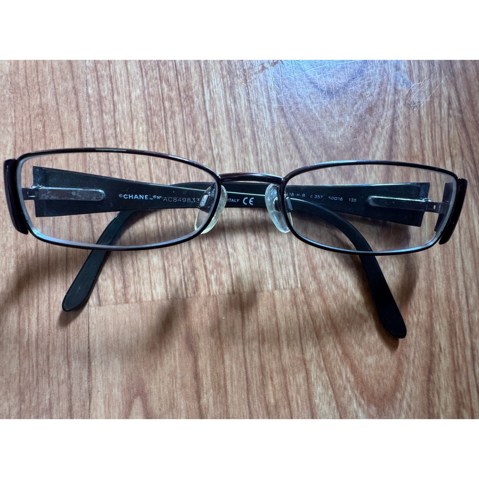 Ralph Lauren CHANEL 2118-H-B c.108 Italy Frames 50-16-135 Pearls & Stones Size ONE SIZE - 2 Thumbnail