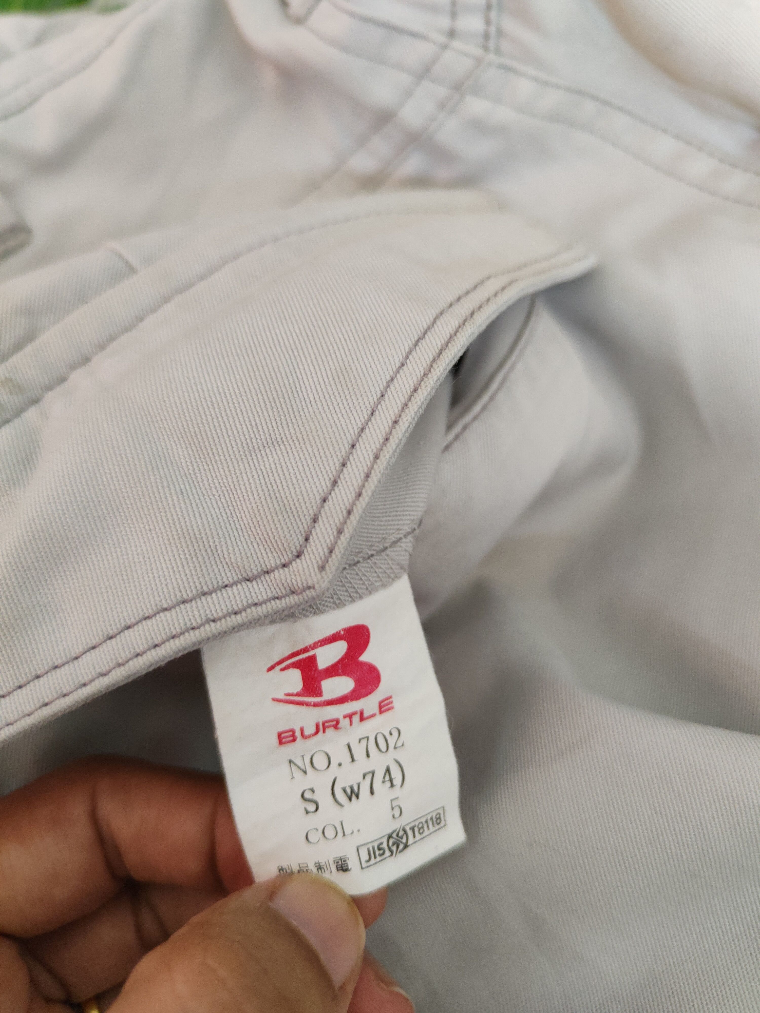 Japanese Brand Burtle Light Gray Multipocket Tactical Cargo Pants #S1280 Size US 29 - 16 Thumbnail
