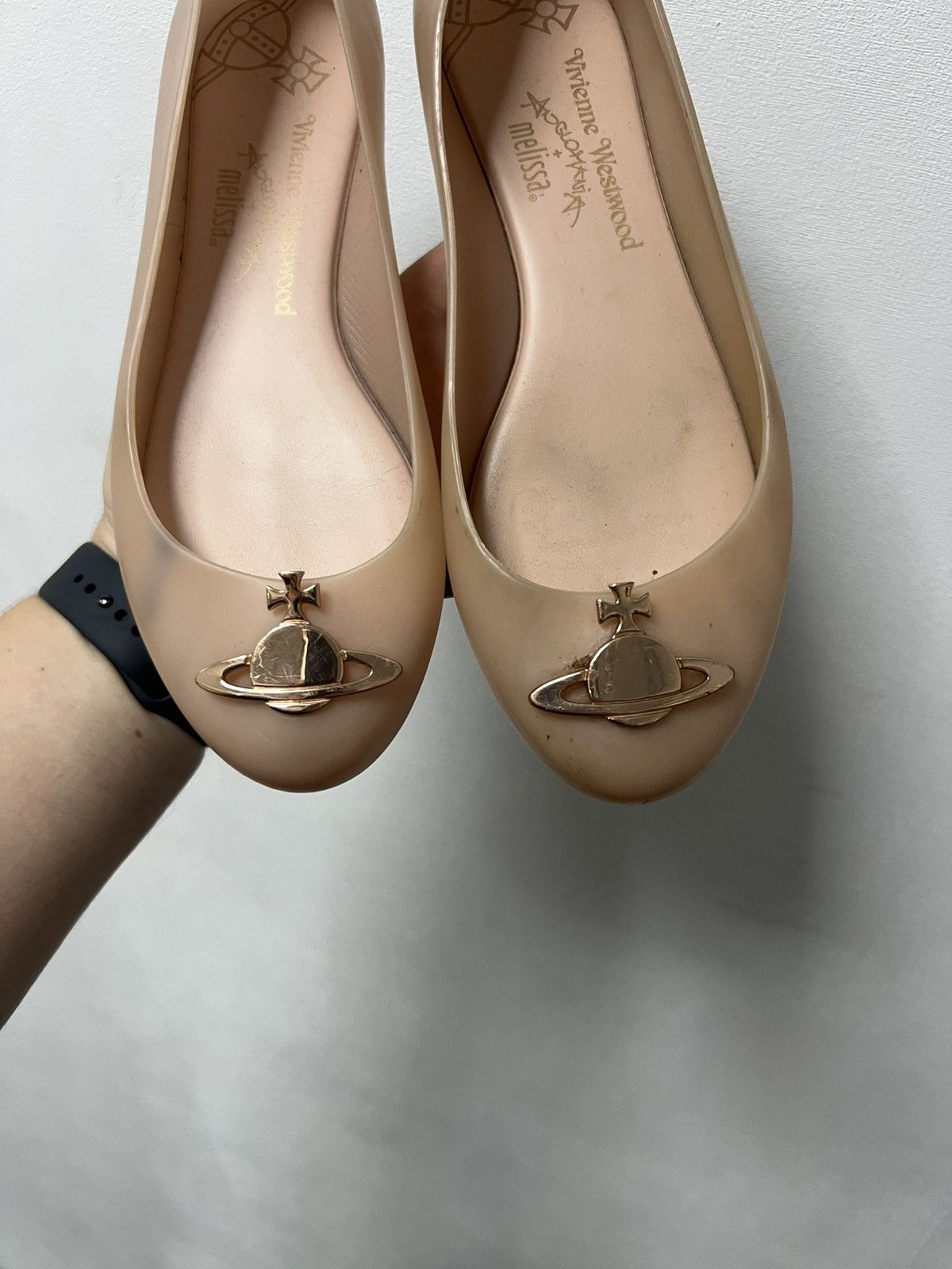 Melissa × Vivienne Westwood Vivienne Westwood Melissa Ballet Flats Size US 7 / IT 37 - 3 Thumbnail
