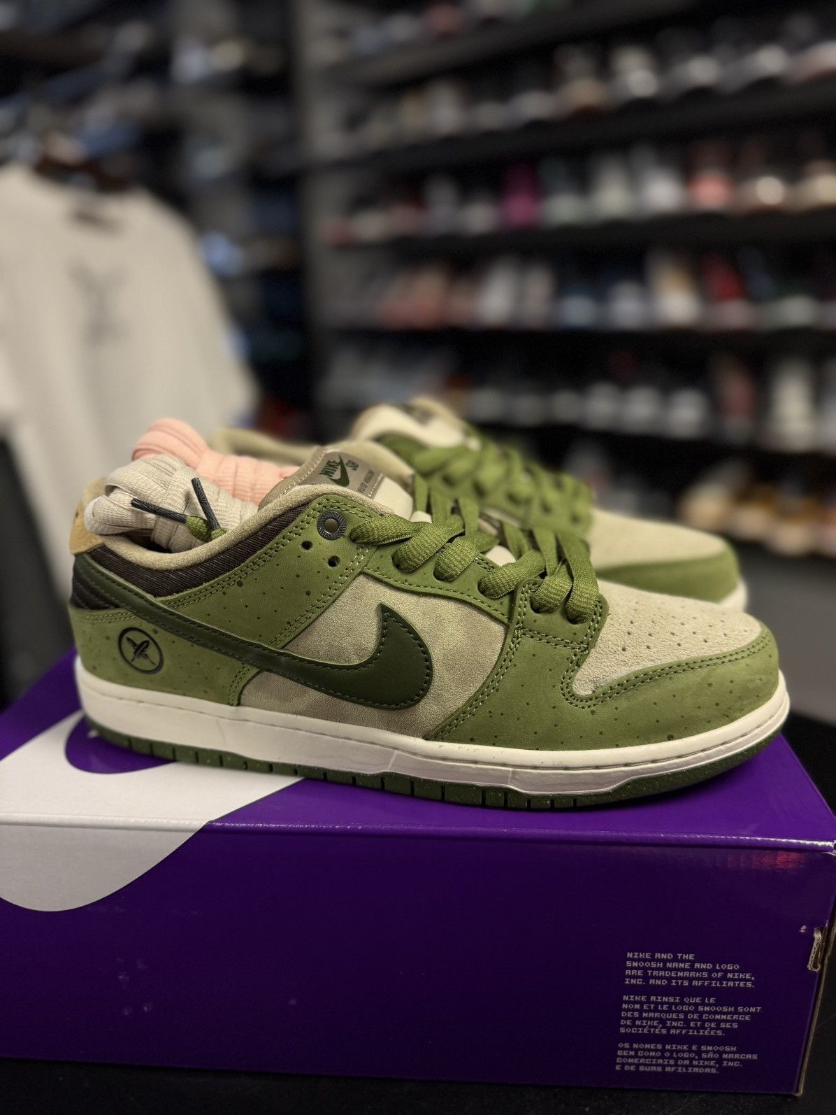 Nike Nike Dunk Low Yuto Horigome Matcha Size 9.5 (NEW) Size US 9.5 / EU 42-43 - 3 Thumbnail