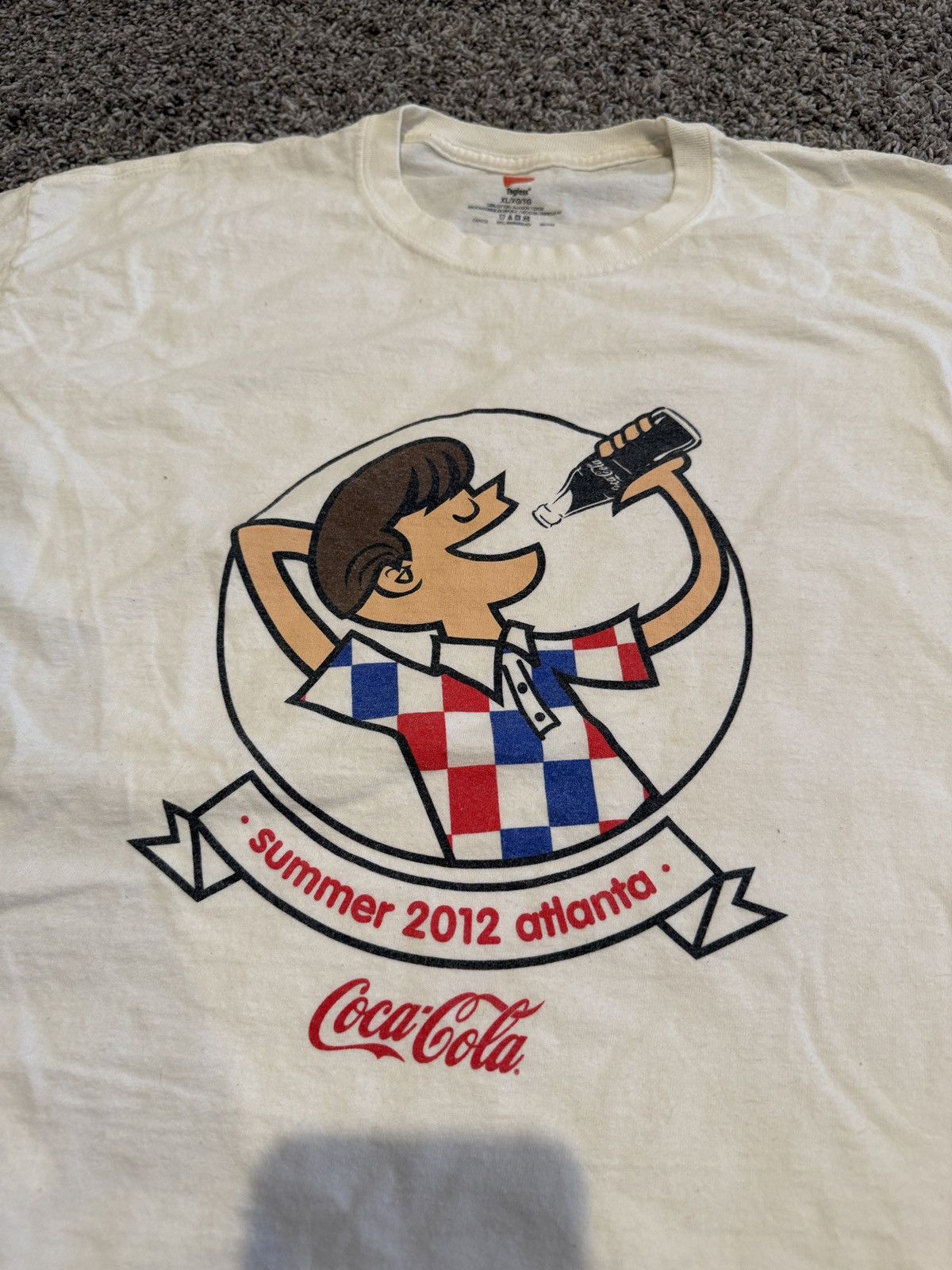 Coca Cola × Vintage 2012 Coca Cola Atlanta tee Size US XL / EU 56 / 4 - 2 Thumbnail