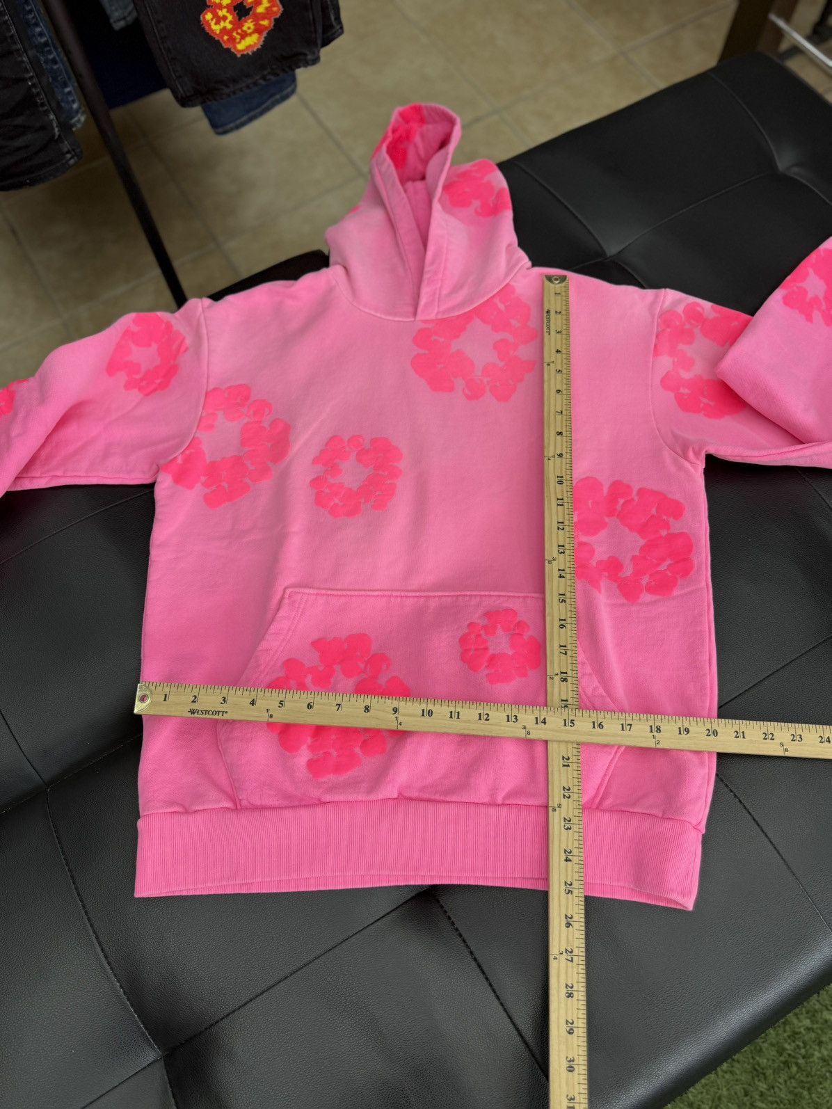 DENIM TEARS Denim Tears Pink 2025 Cotton Wreath Hoodie S (NEW) Size US S / EU 44-46 / 1 - 5 Thumbnail