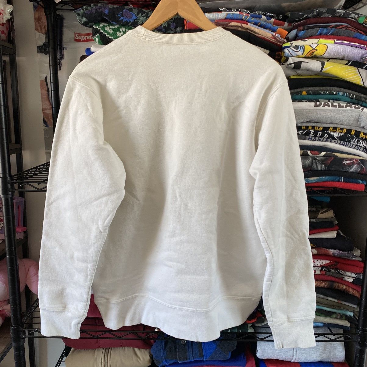 Supreme Supreme Don’t Be a Dick Crewneck Sweatshirt White 2017 Size US M / EU 48-50 / 2 - 6 Thumbnail