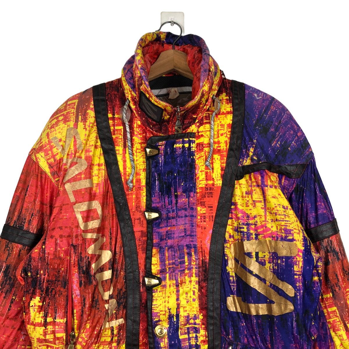 Japanese Brand 🔥Vintage Ski Jacket Winter Salomon Multi Pocket Rare Colour Size US M / EU 48-50 / 2 - 3 Thumbnail