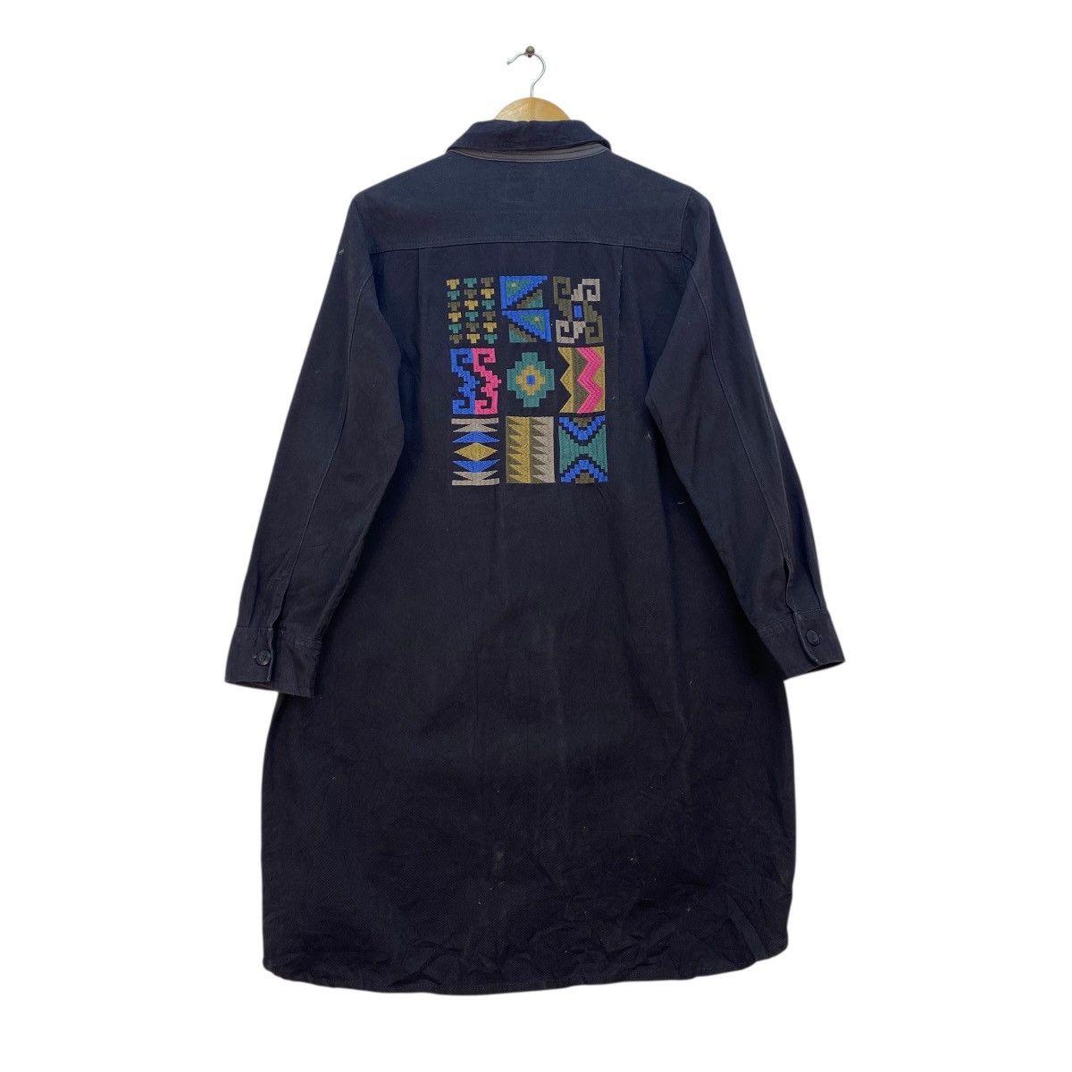 Japanese Brand 💥Vintage Titicaca Embroidered Long Shirt Jacket Size M / US 6-8 / IT 42-44 - 1 Thumbnail