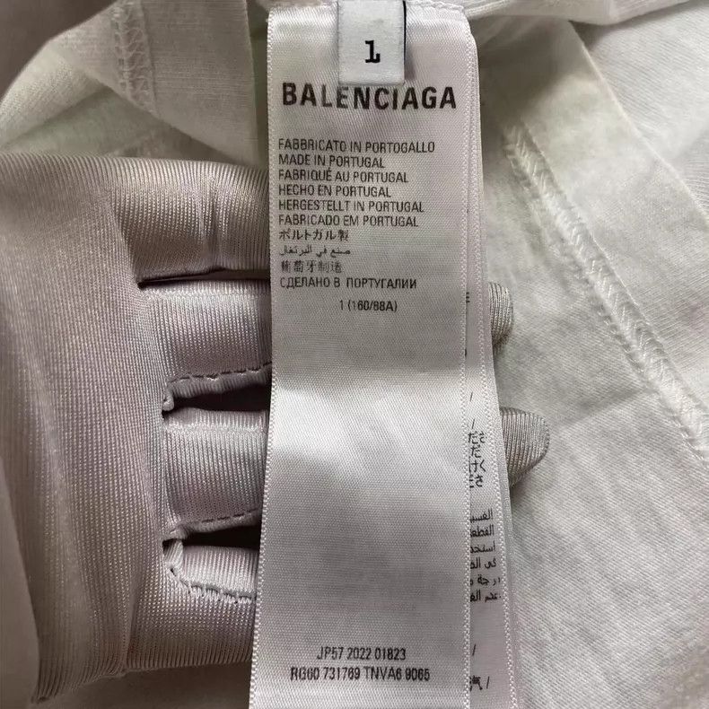 Balenciaga Balenciaga Embroidered logo short sleeve Size US S / EU 44-46 / 1 - 8 Thumbnail