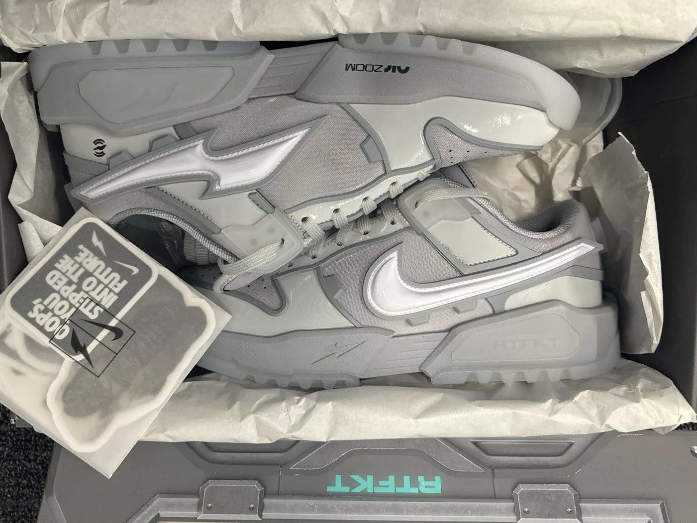 Nike Nike X RTFKT Dunk Genesis Low | Ghost Edition | US9 UK8 Size US 9 / EU 42 - 1 Thumbnail