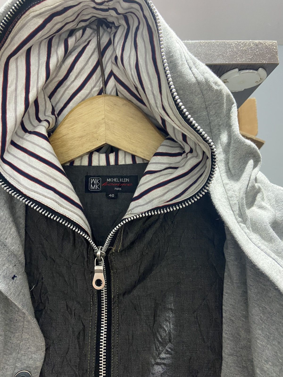 If Six Was Nine Michel Klein Homme Double Layers hoodie lgb style Size US S / EU 44-46 / 1 - 5 Thumbnail