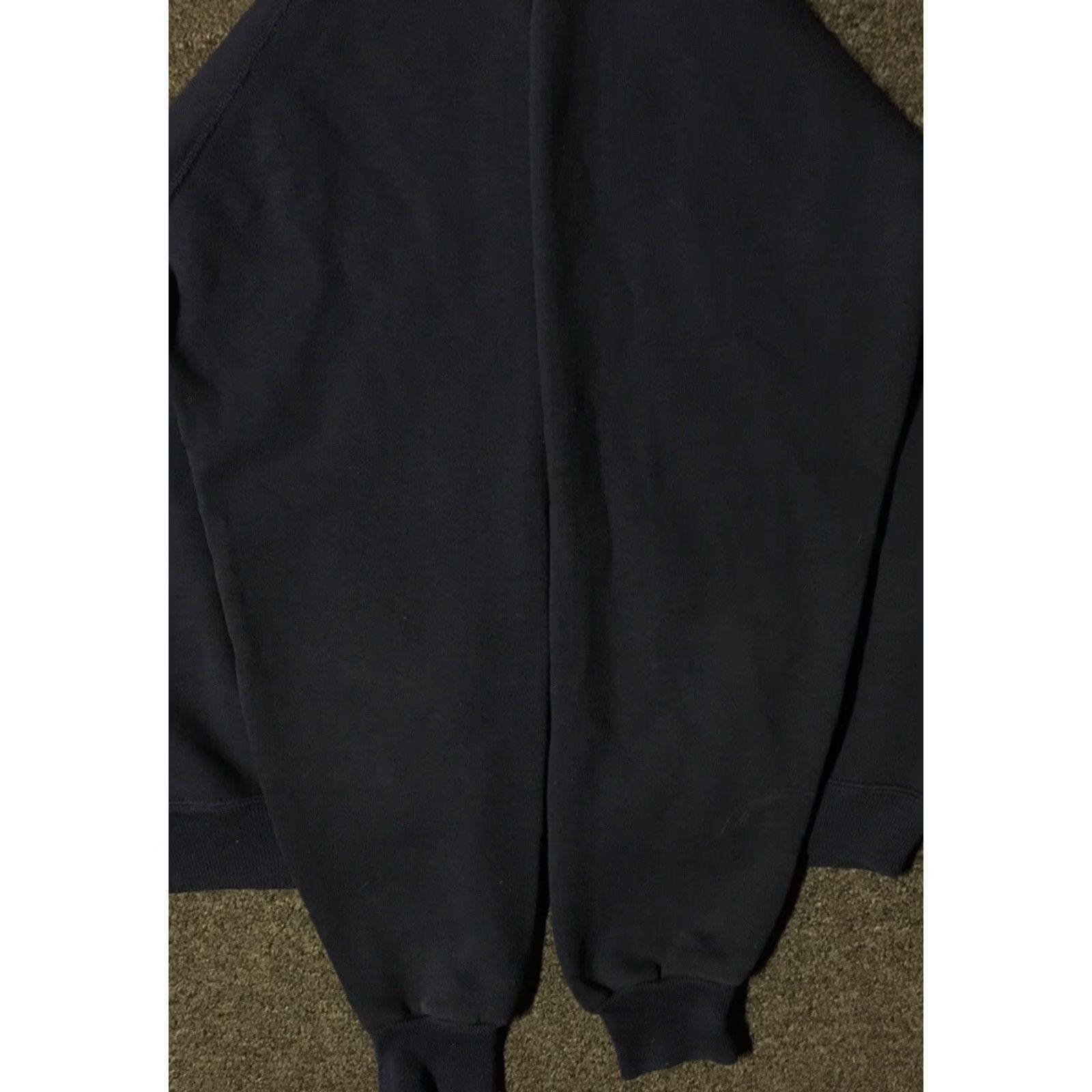 Hanes VINTAGE 80s Horses Faded Distress Hanes Hoodie M USA Blue Pullover Men Size US M / EU 48-50 / 2 - 5 Thumbnail