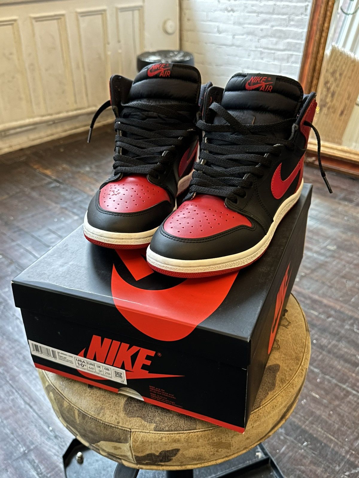 Jordan Brand JORDAN 1 BREAD 85sBRAND NEW SZ 10.5 Size US 10.5 / EU 43-44 - 1 Thumbnail