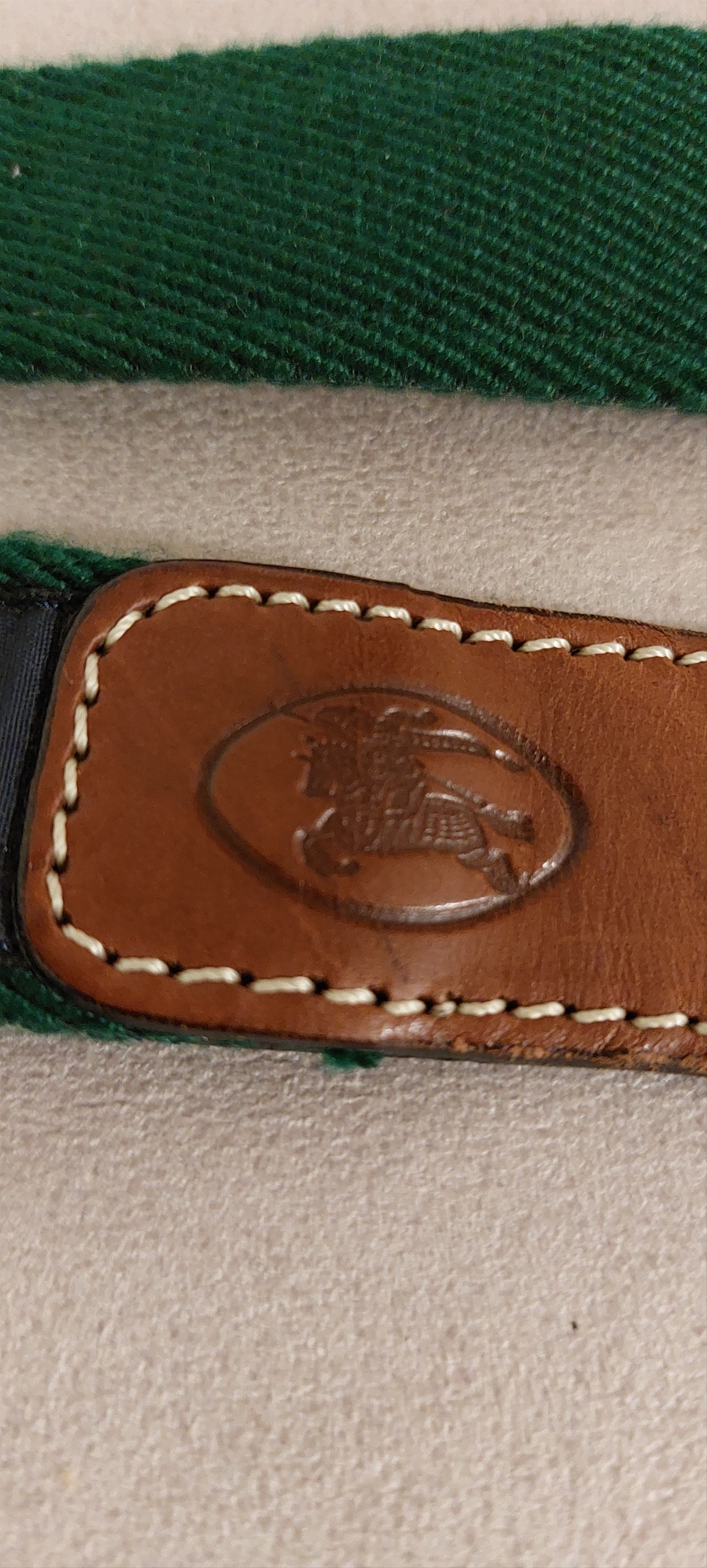 Vintage Vintage Burberrys Golf del Sur Tenerife Belt 80/32 Size ONE SIZE - 5 Thumbnail