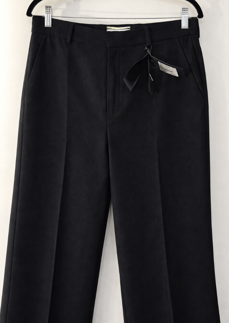 Saint Laurent Paris Saint Laurent NWT Fluid Wool Trousers Size 32" / US 10 / IT 46 - 5 Thumbnail