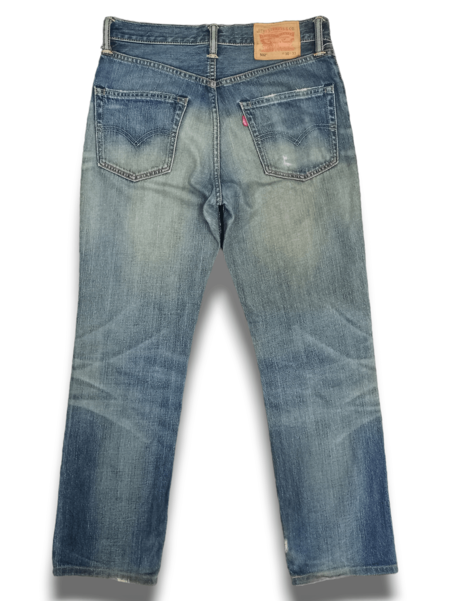 Levi's × Levi's Vintage Clothing Vintage Levis 502 Sashiko Style Patchwork Jeans Size US 30 / EU 46 - 2 Thumbnail