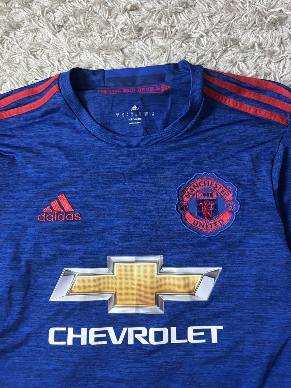 Adidas × Vintage Vintage Soccer Jersey Manchester United Mkhitaryan 22 Size US S / EU 44-46 / 1 - 3 Thumbnail