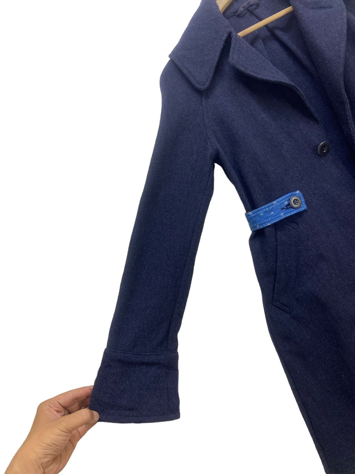 Kapital Kapital by Kiro Hirata Wool Long Coat Size XS / US 0-2 / IT 36-38 - 13 Thumbnail