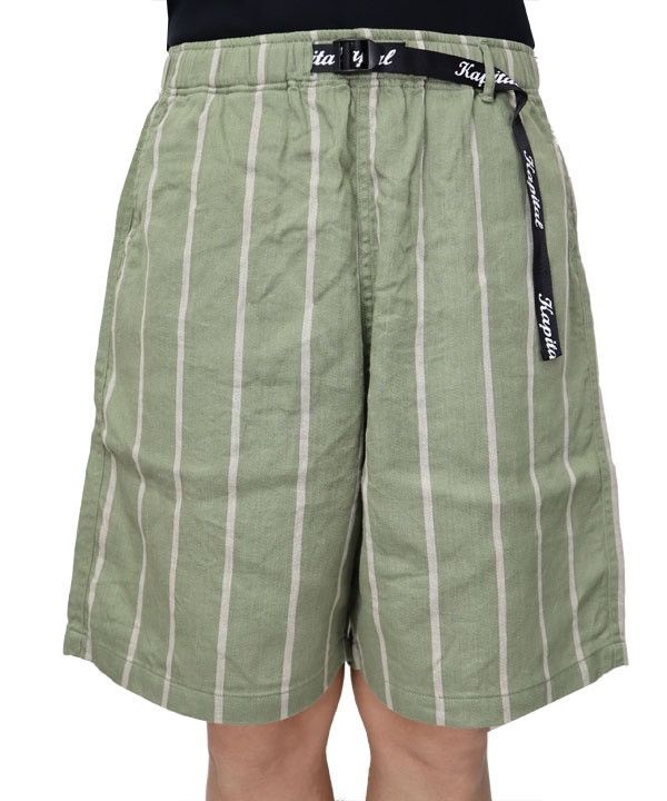 Kapital Kapital Linen Phillies Stripe Easy Shorts size 2 Size US 32 / EU 48 - 3 Thumbnail