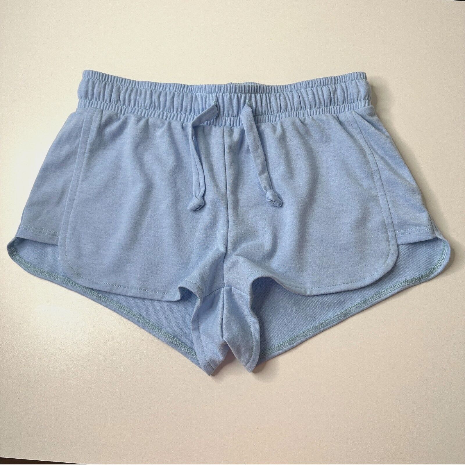 Other Onzie Baby Blue Divine Shorts Drawstring Waistband S / M Size 27" / US 4 / IT 40 - 1 Thumbnail