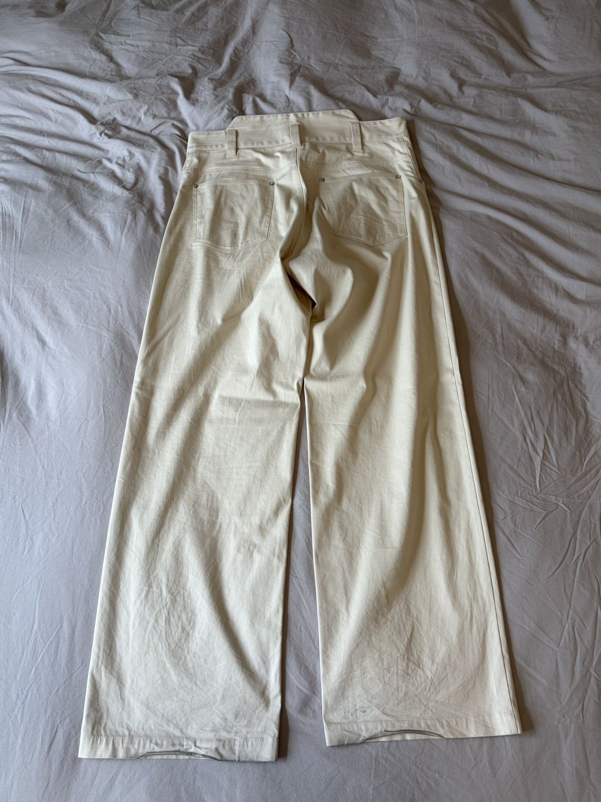 Commission Commission Double Knees - Ivory, US Made Size US 36 / EU 52 - 8 Thumbnail