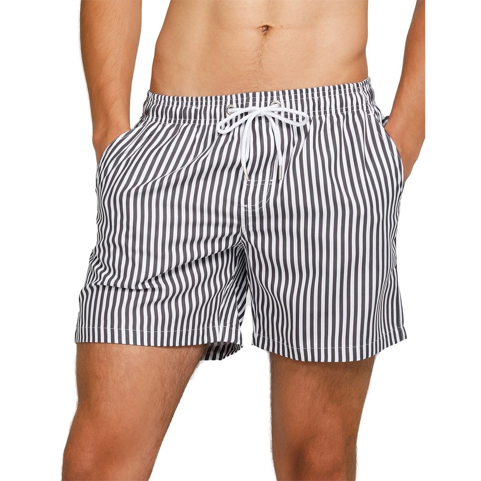 Other NWT Vacay Swimwear Hamptons Swim Short Black/White L (34) Size US 34 / EU 50 - 1 Thumbnail