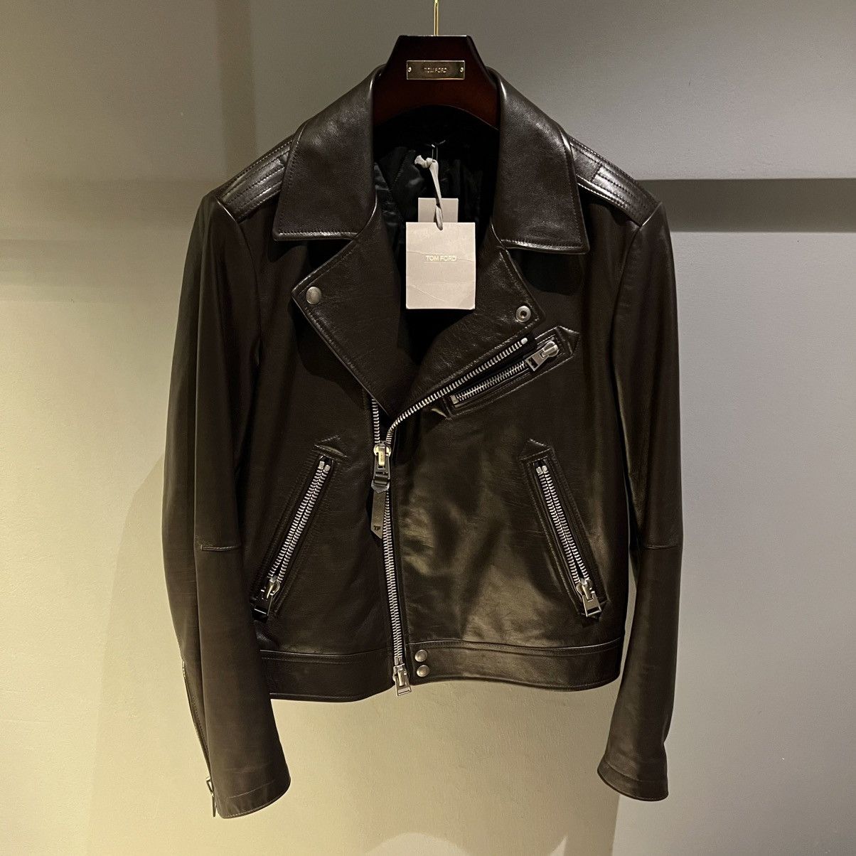 Tom Ford Tom Ford Leather Jacket in Large Size US L / EU 52-54 / 3 - 2 Thumbnail