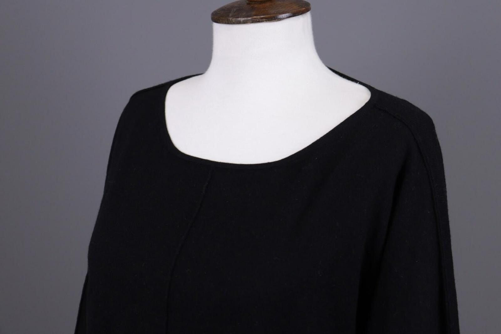 Escada LAUREL Black Lagenlook Relaxed Sweater Size I 48 / USA 12 Size XL / US 12-14 / IT 48-50 - 8 Thumbnail