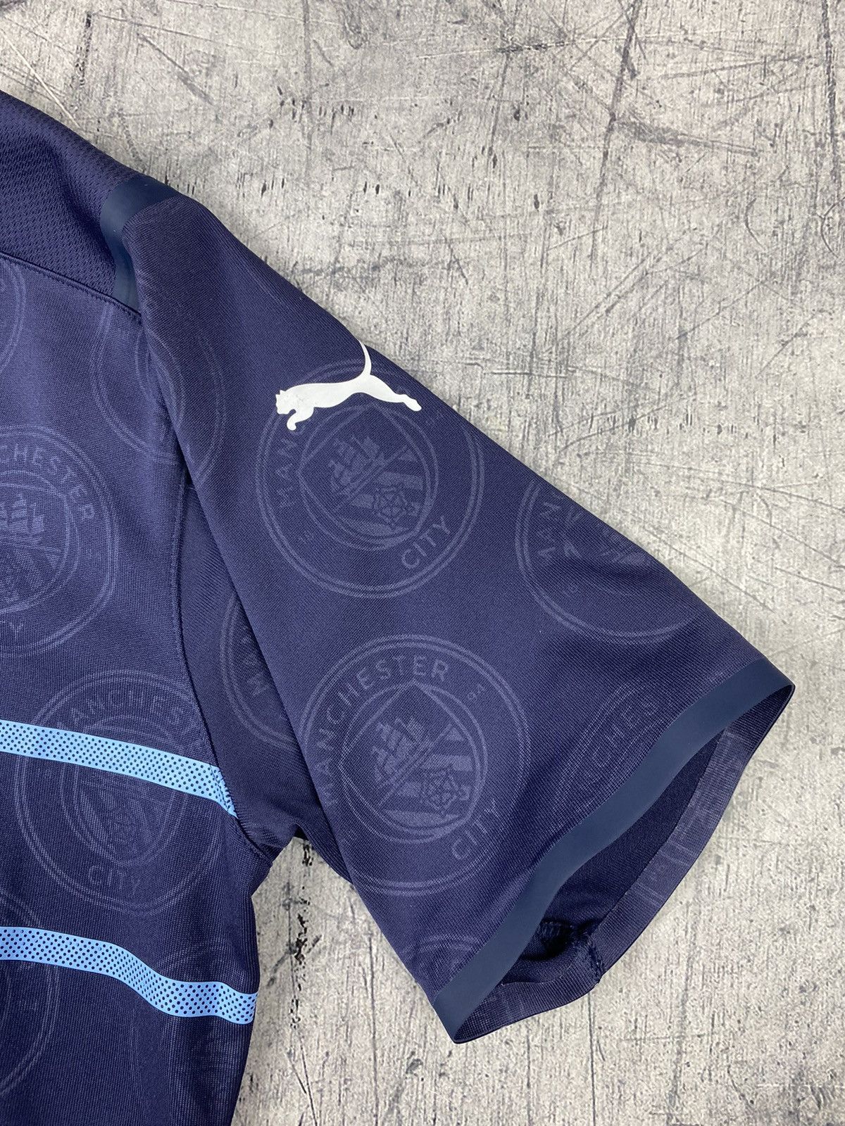 Puma Manchester City Puma Soccer Jersey football Tee T Shirt Size US S / EU 44-46 / 1 - 9 Thumbnail