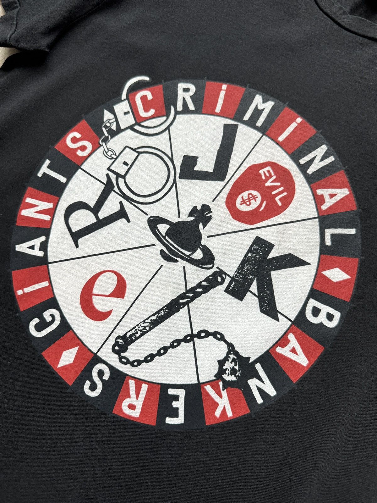 Vivienne Westwood Vivienne Westwood big logo gambling tee (M) Size US M / EU 48-50 / 2 - 3 Thumbnail