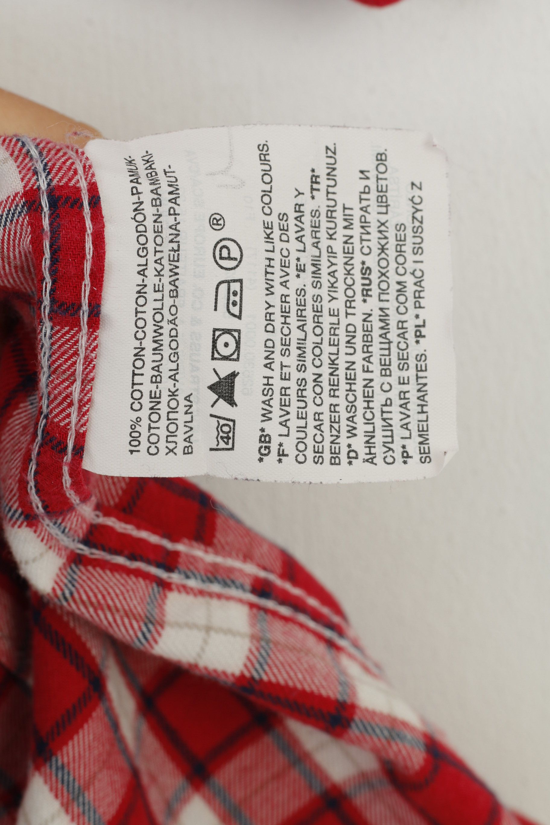 Levi's Levi's Men S Casual Shirt Red Checkered Snap Bottoms 10517 Size US S / EU 44-46 / 1 - 7 Thumbnail