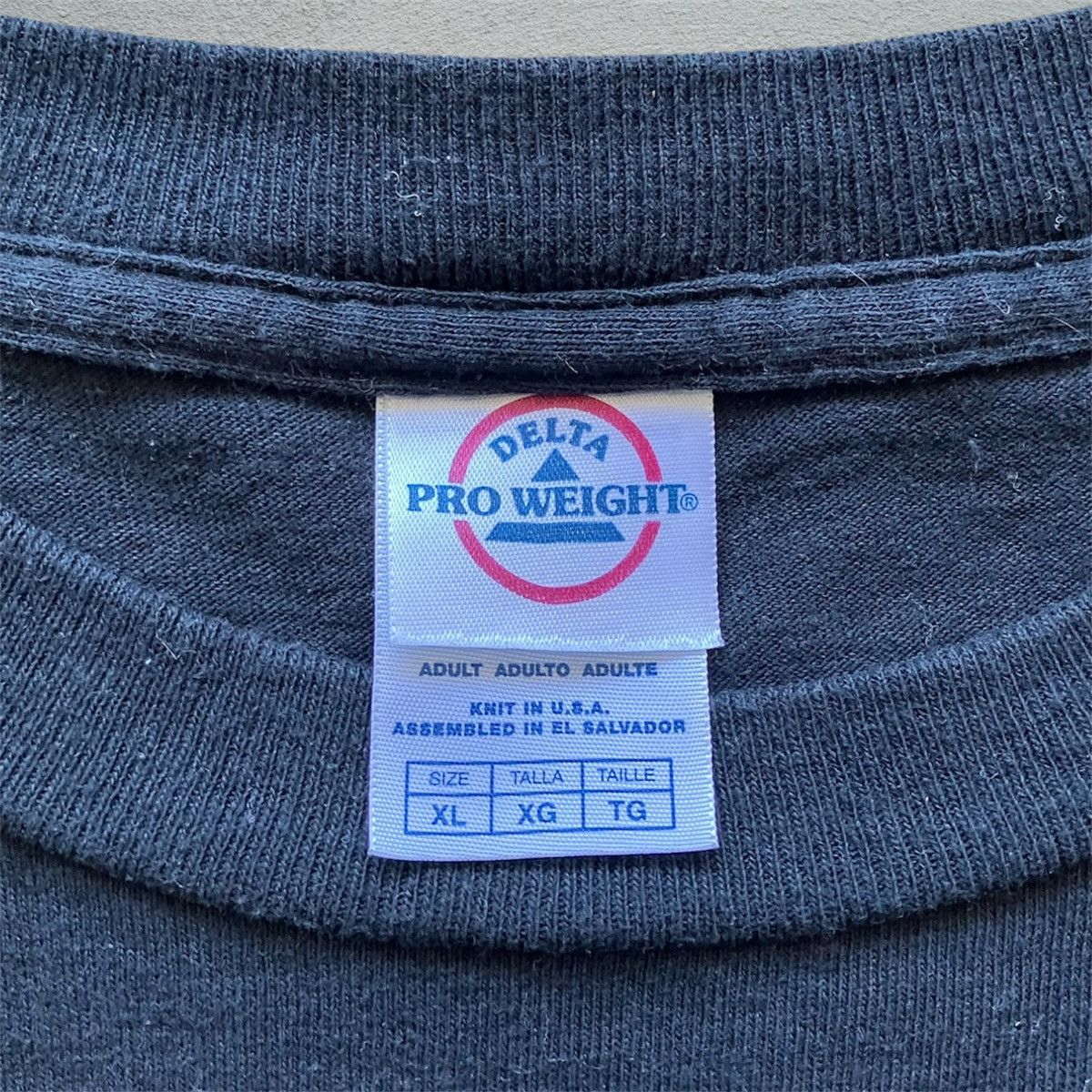 Delta Vintage Y2K Quote Tee Shirt mind control comedy text funny Size US XL / EU 56 / 4 - 4 Thumbnail